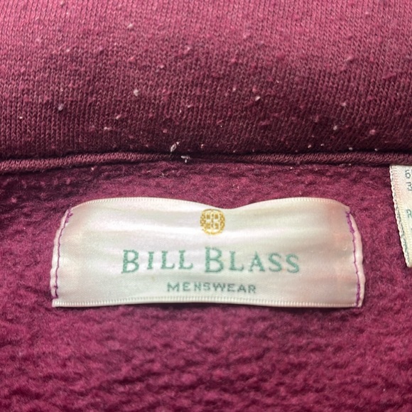 Bill Blass color blocked sweatshirt jacket - Picture 6 of 9